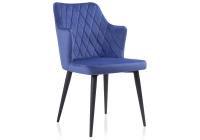 Стул Velen dark blue. Фото №1