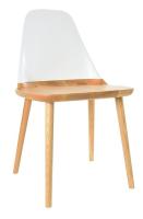 Стул DC-S123 белый/бук. Фото №1