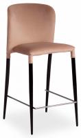Стул полубарный ALVOR (mod. 715пб) ткань/металл, 44х55х99 см, высота до сиденья 67 см, бежевый barkhat 5/черный (поставляется по 2 шт) фото Стул полубарный ALVOR (mod. 715пб) ткань/металл, 44х55х99 см, высота до сиденья 67 см, бежевый barkhat 5/черный (поставляется по 2 шт). Фото №1