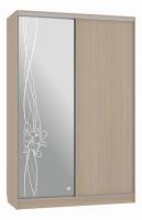 Рио 1-600 волны 2 (полки справа) дуб млечный фото Рио 1-600 волны 2 (полки справа) дуб млечный