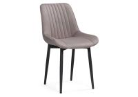 Стул Седа велюр латте / черный фото Стул Седа велюр латте / черный. Фото №1