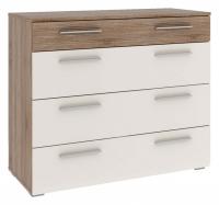 Филадельфия СТЛ.263.09 Комод Дуб сонома трюфель/Латте. Фото №1