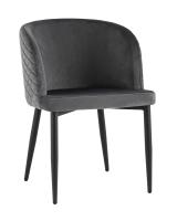 Стул Оскар велюр серый фото Стул Оскар велюр серый. Фото №1