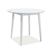 LARSONB90 Стол круглый SIGNAL LARSON, белый, 90X90 фото LARSONB90 Стол круглый SIGNAL LARSON, белый, 90X90. Фото №1