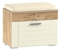 Тумба Livorno НМ 040.63, Софт Панакота, Дуб Бунратти фото Тумба Livorno НМ 040.63, Софт Панакота, Дуб Бунратти. Фото №1