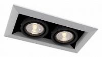 Встраиваемый светильник Maytoni Metal Modern DL008-2-02-W фото Встраиваемый светильник Maytoni Metal Modern DL008-2-02-W. Фото №1