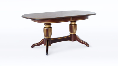 Стол Лира 12 с патиной (резная нога). Фото №2