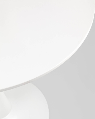 Стол Tulip D80 белый. Фото