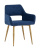 Стул Кромвель NEW синий фото Стул Кромвель NEW синий. Фото №1