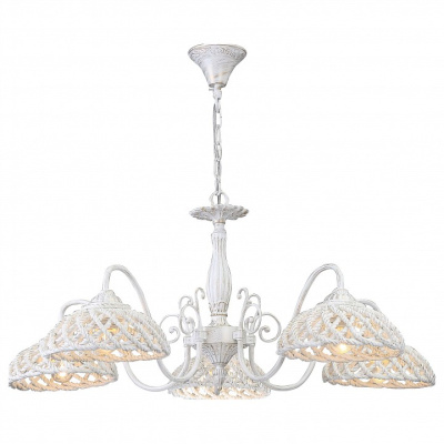 Подвесная люстра Arte Lamp Twisted A5358LM-5WG. Фото