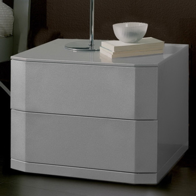 Тумба прикроватная DUPEN М-102 серебро. Фото №3