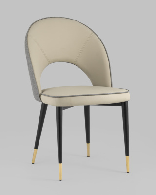 Стул Сохо экокожа серый фото Стул Сохо экокожа серый. Фото №3