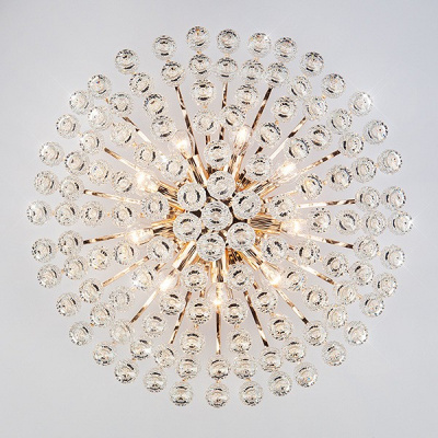 Потолочная люстра Eurosvet Ostiniya 3299/9 золото/прозрачный хрусталь Strotskis фото Потолочная люстра Eurosvet Ostiniya 3299/9 золото/прозрачный хрусталь Strotskis. Фото №2