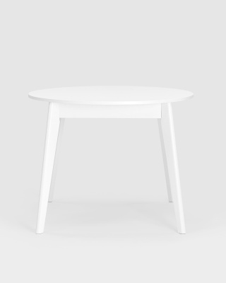 Стол Rondo 100-135*100 белый фото Стол Rondo 100-135*100 белый. Фото №4
