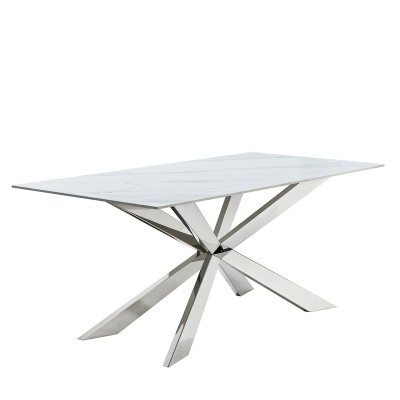 Стол T088 (180) камень белый матовый Calacata. Фото №3