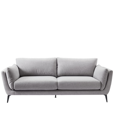 Диван 3-х местный Amsterdam 5176 Серый Никель (NICKEL). Фото №3