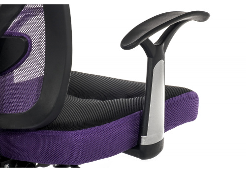 Компьютерное кресло Lody 1 фиолетовое / черное. Фото №9