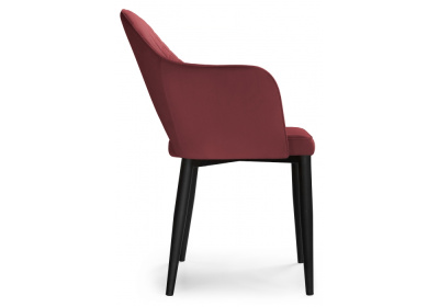 Стул Vener wine red / black фото Стул Vener wine red / black. Фото №3