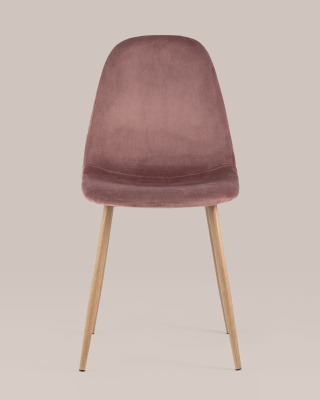 Стул Валенсия велюр пыльно-розовый фото Стул Валенсия велюр пыльно-розовый. Фото №5