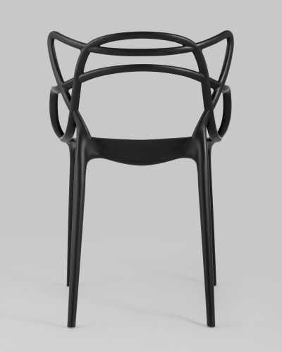 Стул Masters (Мастерс) пластик черный. Фото №6