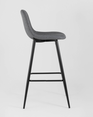 Стул барный Валенсия темно-серый фото Стул барный Валенсия темно-серый. Фото №5