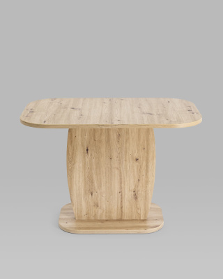 Стол Barrel 110-145*70 дуб/белый. Фото №4