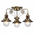 Потолочная люстра Arte Lamp Sailor A4524PL-3AB. Фото №1