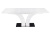 Стол стеклянный Horns 160 super white фото Стол стеклянный Horns 160 super white. Фото №3