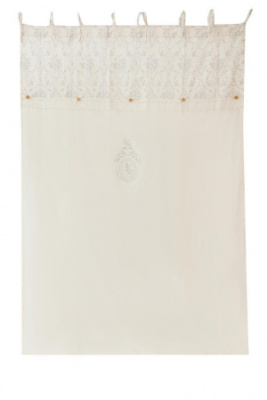 Занавеска на завязках с подхватами Secret De Maison Saint-Michel. Фото №2