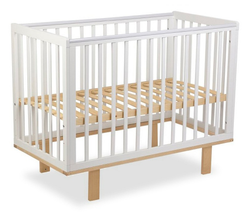 Кроватка Polini Kids Simple 340, белый фото Кроватка Polini Kids Simple 340, белый. Фото №1