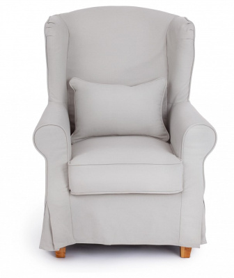 Кресло Secret De Maison Linby (mod. CC1312) дерево береза, ткань: хлопок, 81х87х95см, бежевый / AJ808-18. Фото №2