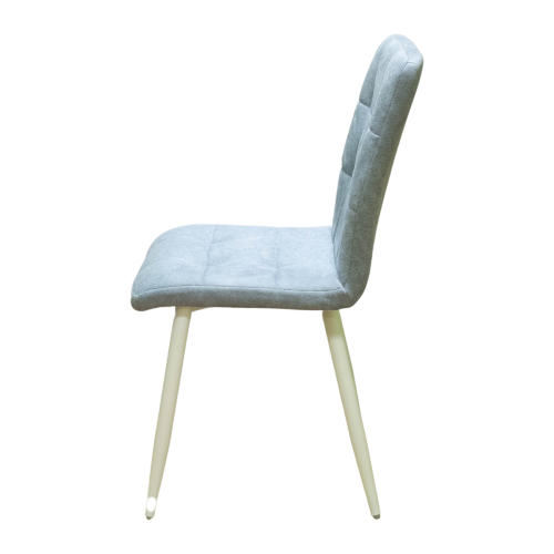 Стул Доби (Каркас (белый 9016 матовый) тк. коллекции Safari голубой 020). Фото №7