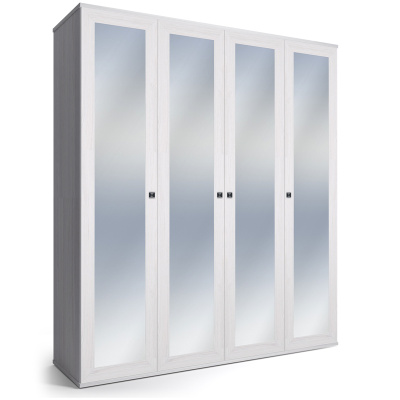 Узкая тумба NORA 3009.7 Blanco mate/Nordico. Фото №3