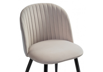 Стул Gabi 1 latte / black. Фото №4