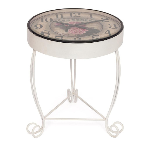 Стол-часы Secret De Maison Rosetta (mod. IT-001) (Butter white (слоновая кость). Фото №1