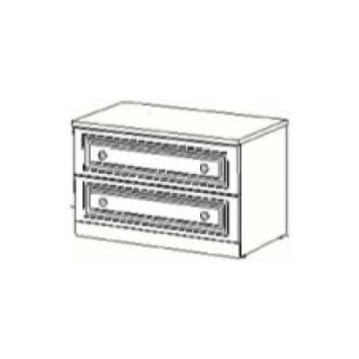 Комод, 2 ящика АЙС фото Комод, 2 ящика АЙС. Фото №2