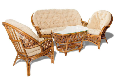 Комплект Черчилль (Рузвельт) с 3-х местным диваном. Фото