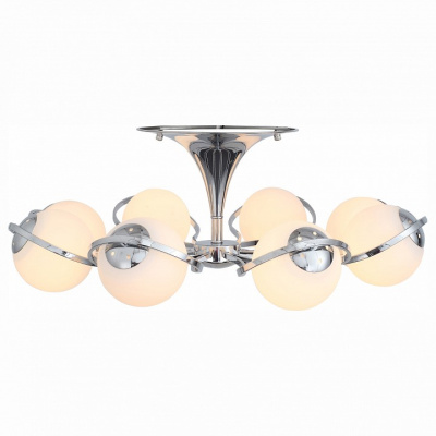 Люстра на штанге ST-Luce Loopo SL848.102.08 фото Люстра на штанге ST-Luce Loopo SL848.102.08. Фото №2