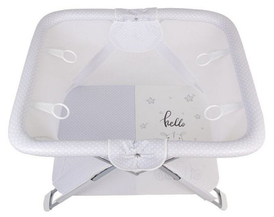 Манеж Polini Kids Comfort, серый. Фото №4