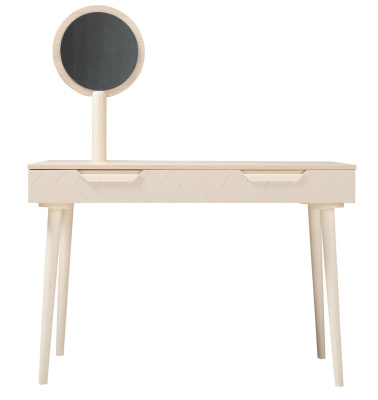 Стол туалетный Сканди Жемчужно-белый. Фото №5