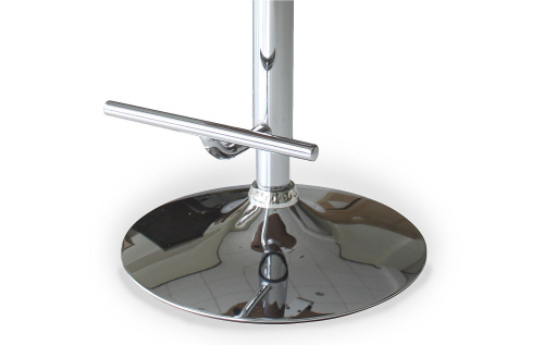 Стул барный JY1076 черный/хром. Фото №6