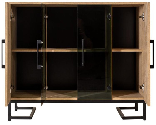 Тумба под оргтехнику Loft Дуб Натур. Фото №6