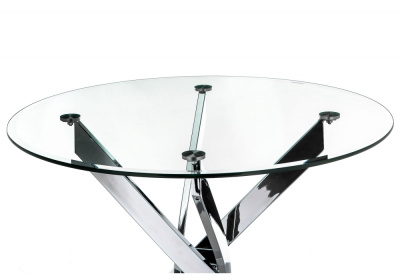 Стол стеклянный Komo 1 90. Фото №5