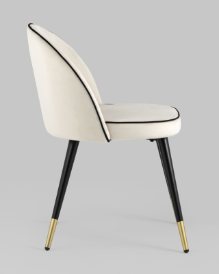 Стул Gabi LUX велюр бежевый. Фото №4