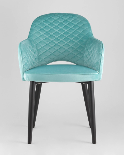 Стул Венера диамант велюр мятный. Фото №4