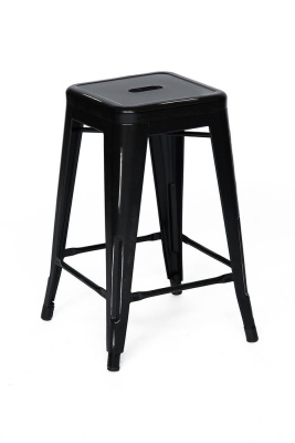 Табурет металлический Secret De Maison Loft mod. 008 Black. Фото