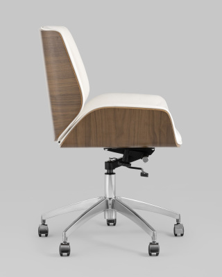 Кресло офисное TopChairs Crown бежевое. Фото