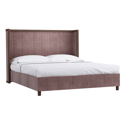 Кровать с ортопедическим основанием и ящиком 1.4 Модерн Нежное мерцание. Фото №2