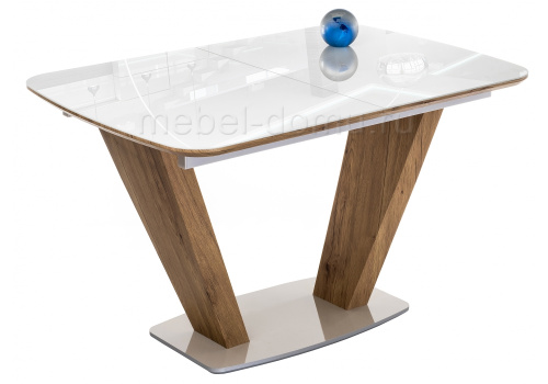 Стол Петир дуб монтана / белый. Фото №1