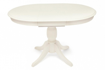 Стол обеденный BEATRICE NEW (Беатриче New)дерево гевея/мдф, 90+35х90х76 см, pure white (402) фото Стол обеденный BEATRICE NEW (Беатриче New)дерево гевея/мдф, 90+35х90х76 см, pure white (402). Фото №2